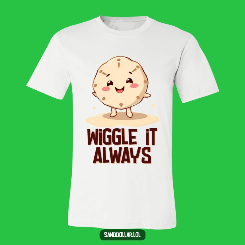 Funny Sand Dollar Dance T-Shirt: Hilarious Tee for Joyful Beach Lovers!