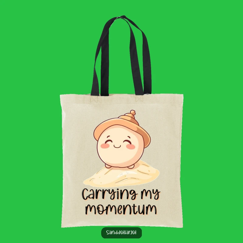 Funny Rolling Sand Dollar Tote: Stylish and Hilarious Gift for Beach Trips!